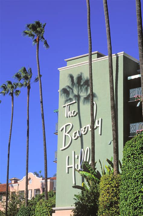 The Beverly Hills Hotel, Sunset Blvd., Beverly Hills, Los Angeles ...