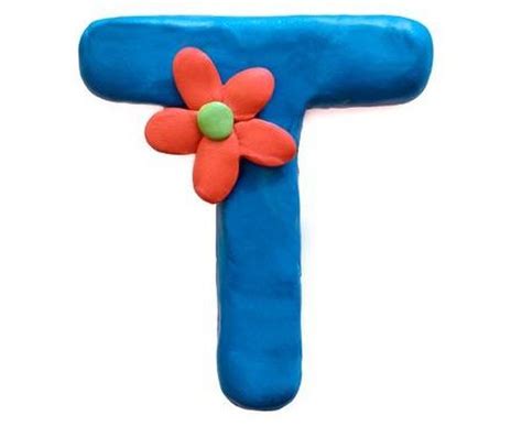 Буква T английского алфавита в красивых картинках для детей.