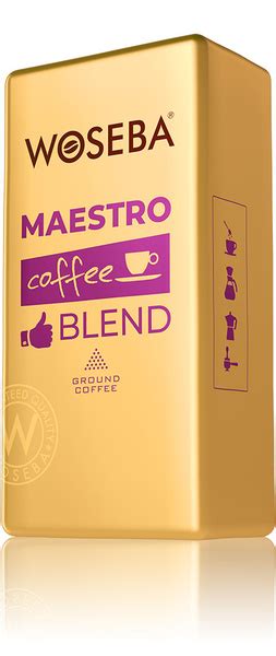 Кофе молотый Woseba Maestro 500 гр - купить с доставкой по выгодным ...