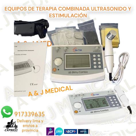 Equipo Portátil De Terapia Combinada Ct1022 Nutek A And J Medical