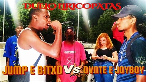 JUMP E BITXO VS DVNTE E JOYBOY PRIMEIRA FASE DUELO LIRICOPATAS ED 19