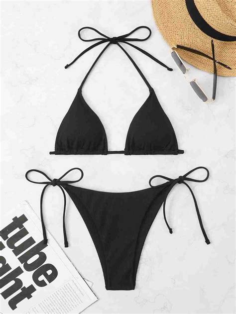 Tie Side Triangle Two Piece Bikini Play Pleasure Unveiling Sensuality At Perth S Premier