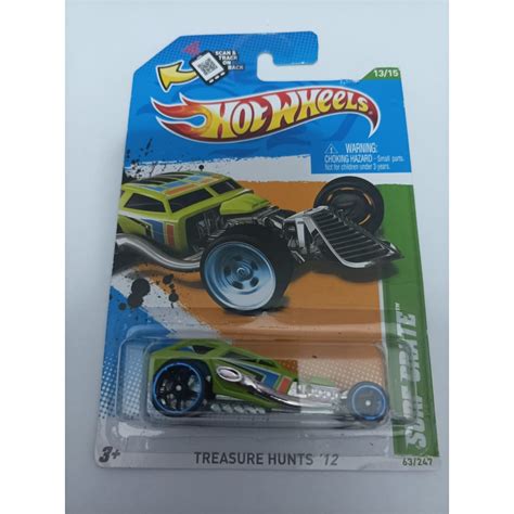 Jual Hot Wheels Surf Crate Green Treasure Hunts Shopee Indonesia