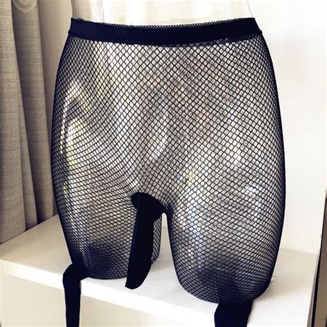 Fishnet Pantyhose For Men Open Panty Sleeve Open Or Closed Sissy Panty Sissy Lingerie Etsy Canada