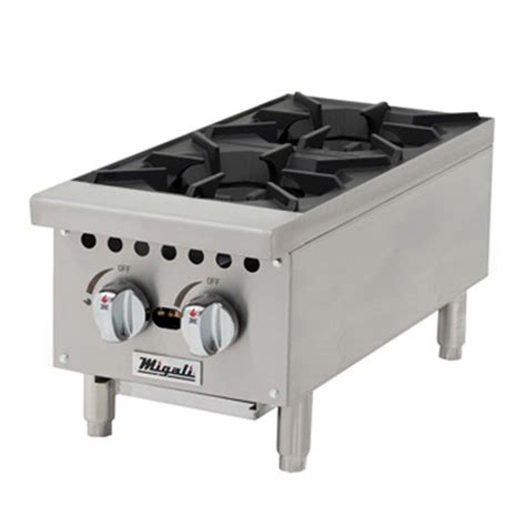 Migali C HP 2 12 12 Two Burner Hot Plate