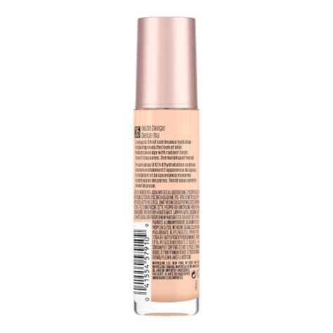 Maybelline Dream Radiant Liquid Foundation Medium Coverage Hydrating 35 Nude Beige 1 0 Fl Oz