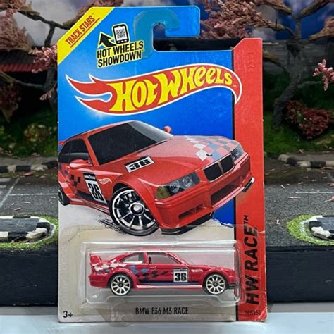 Hot Wheels BMW E M Race Red Shopee Malaysia