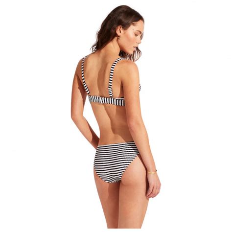 Seafolly Sorrentostripe Longline Tri Bra Bikini Top Damen Online