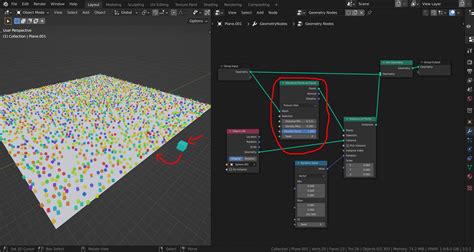 Distribute Points On Faces By An Exact Amount Geometry Nodes