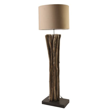 Lampadaire Sur Pied Avec Branches En Bois Coral