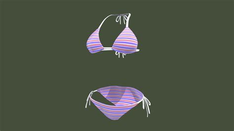 Micro Bikini 3D Model By AG D8f8aaf Sketchfab