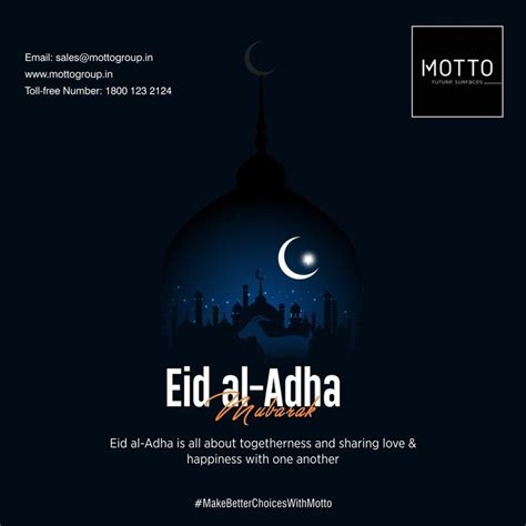 Celebrate Eid Al Adha With Love And Togetherness