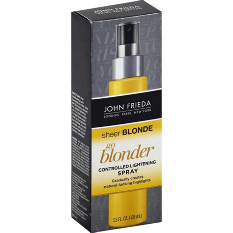 Sheer Blonde Go Blonder Controlled Lightening Spray Shop Market Basket