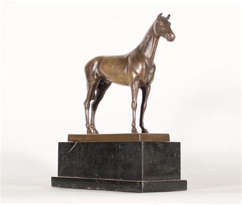 19th Century Bronze Portrait of a Horse | Inventory | WOLFS Fine ...