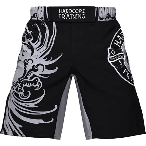 Шорты Hardcore Training Heraldry Black White