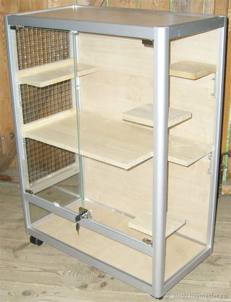 Клетка - витрина для шиншилл, дегу 83 х 72 х 40 см в интернет-магазине ...