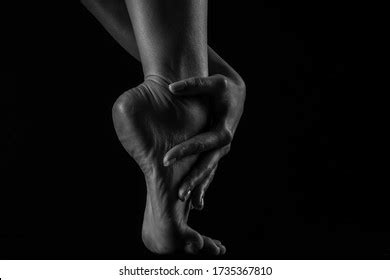 Naked Man On Black Background Stock Photo 393776362 Shutterstock