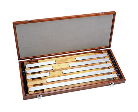 Mitutoyo Gauge Block Set Inch Inspection Certificate Asme