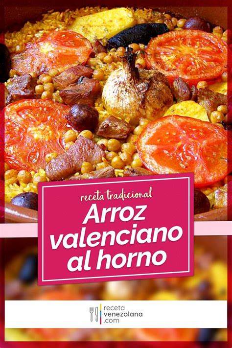 Arroz Valenciano al Hornosabor y tradición Receta Venezolana