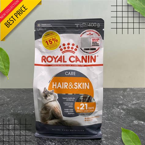 Jual Royal Canin Hair And Skin Makanan Kucing 400gr Kesehatan Kulit Dan