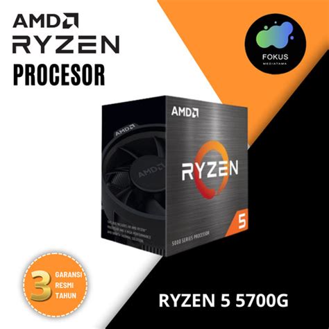 Promo Processor AMD AM4 Ryzen 5 5700G Wraith Cooler - Jakarta Pusat ...