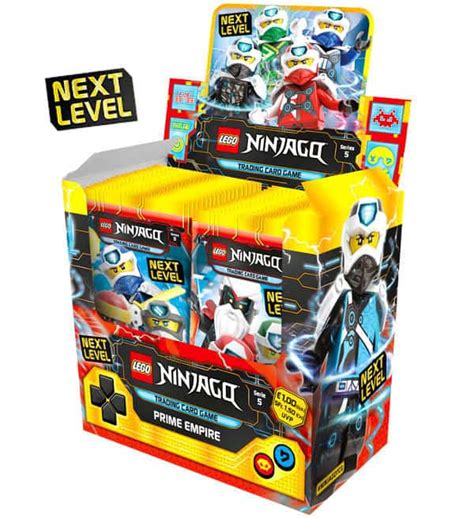 Lego Ninjago Serie 5 NEXT LEVEL Trading Cards Display Stickerpoint