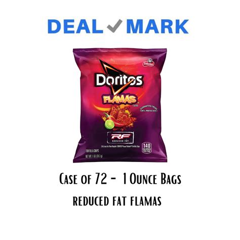 Doritos Reduced Fat Tortilla Chips Flamas Flavored Ounce 53 Off