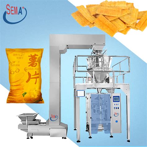 Vertical Automatic Snack Popcorn And Potato Chip Packaging Machine