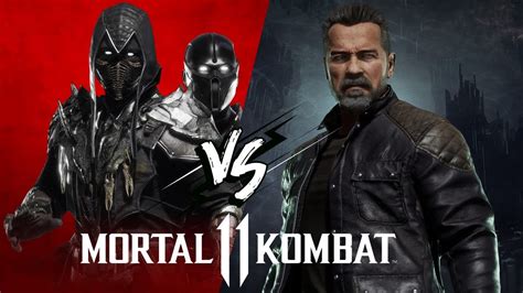 Mortal Kombat 11 2019 NOOB SAIBOT VS TERMINATOR YouTube