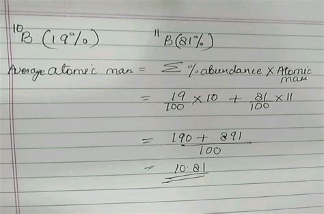 Meps U Vuvi Boron Has Two Stable Isotopes B And B The