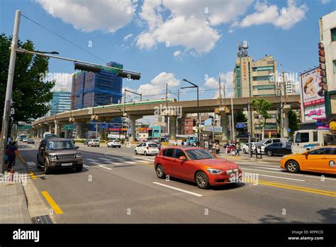 Seoul South Korea Circa June 2017 Seoul Urban Landscape Seoul