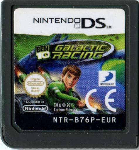 Ben 10 Galactic Racing Cover Or Packaging Material MobyGames