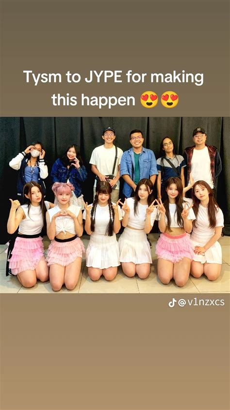 Nizi Saw Nmixx 🦋🫧 On Twitter Okay This Vid Shows How The Photo Ops Ended Up With The Girls