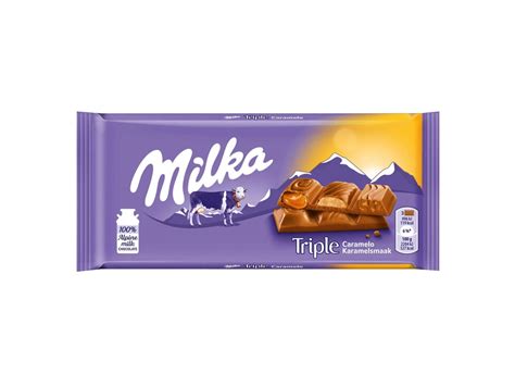 Chocolate Milka Triple Caramelo 90gr Worten Pt