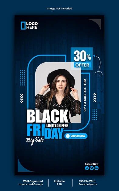 Premium Psd Black Friday Social Media Story Design Psd