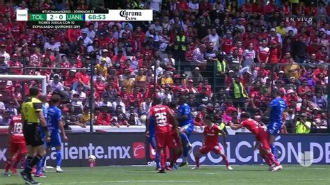 Goool Carlos Gonz Lez Anota Para Toluca Tudn Liga Mx Tudn