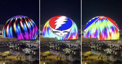 Dead & Company Light Up Sphere With Tie-Dye & Stealies To Tease 2024 Residency [Watch]