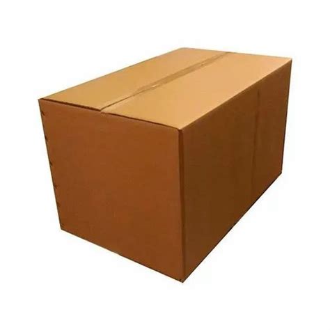 Triple Wall 7 Ply Rectangle Heavy Duty Corrugated Storage Box Box