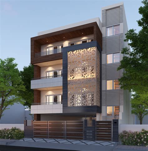 Home Facade concept developed by our Architects for one of our projects ... 