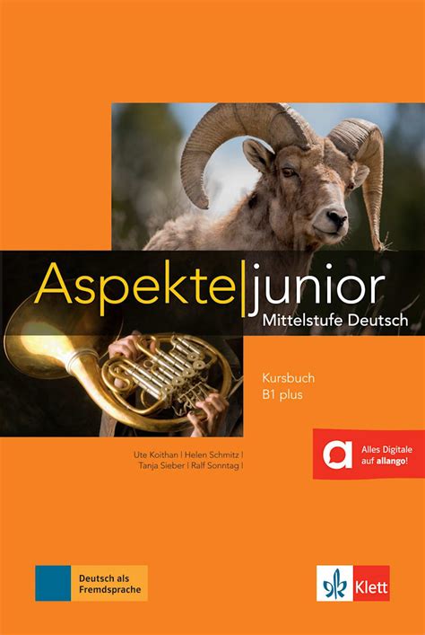 Aspekte junior B1+: Libro del alumno con audio online | Klett Sprachen
