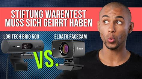 Webcam Vergleich Elgato Facecam Vs Logitech Brio 500 Welche Ist Die