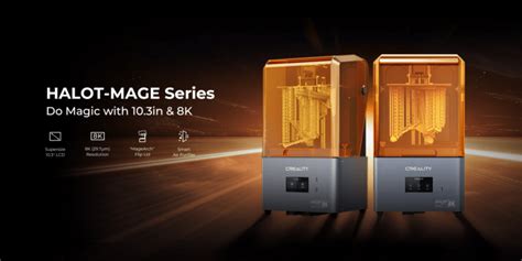 Creality Launches Ground-breaking HALOT-MAGE Series 8K Resin Printers ...