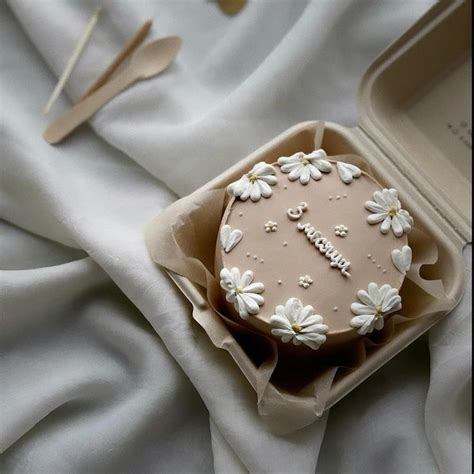 Бенто с ромашками | Торт на крестины, Торт для девочки, Торт