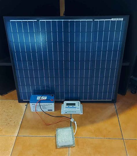 Солнечная станция для комплекта Led брусчатки. 10 плиток купить. https ...