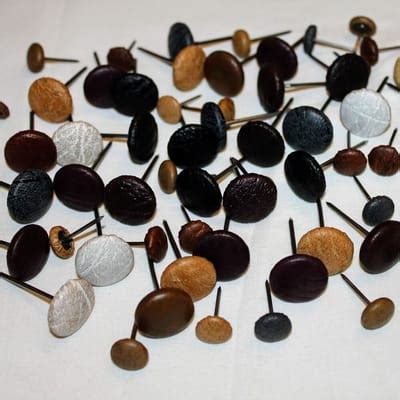 Гвозди мебельные кожаные Ø23мм (разноцветные) купить по лучшей цене с ...