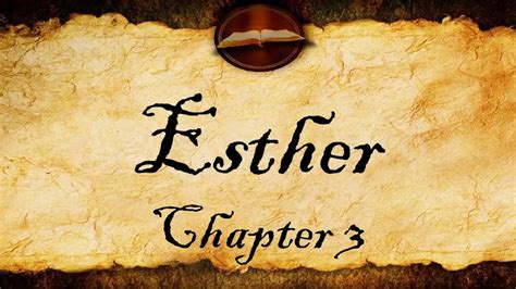 Esther Chapter 3 Kjv Audio With Text Youtube