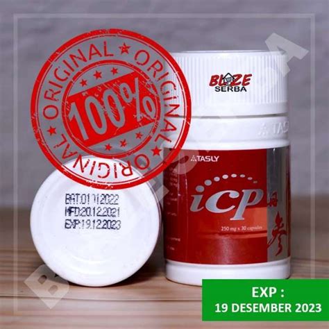 Promo Tasly Icp Capsule 100 Original Untuk Jantung Dan Pembuluh Darah