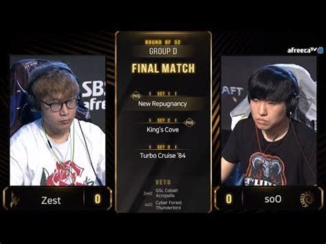 2019 GSL S3 Ro 32 Group D Match5 SoO Vs Zest YouTube