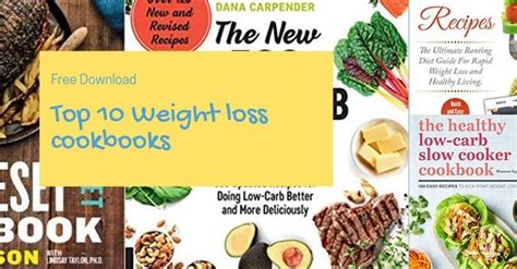 Pin on Top 10 Weight Loss Cookbook PDF
