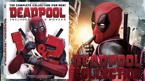 Deadpool The Complete Collection For Now Blu Ray Unboxing Youtube